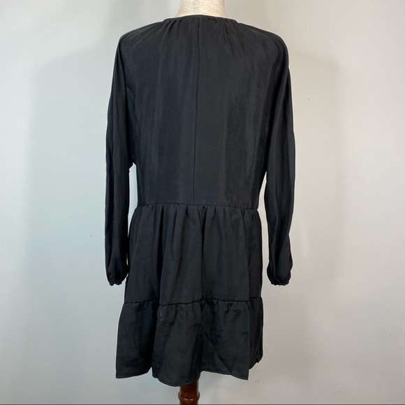 🖤Zara Black Long Sleeve Dress - Picture 8 of 14